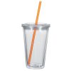 #CM 5969 - 16 Oz. Double Wall Acrylic Tumbler With Insert