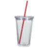 #CM 5969 - 16 Oz. Double Wall Acrylic Tumbler With Insert