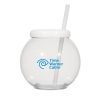 #CM 6005 - 46 Oz. Fish Bowl Cup With Straw