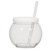 #CM 6005 - 46 Oz. Fish Bowl Cup With Straw