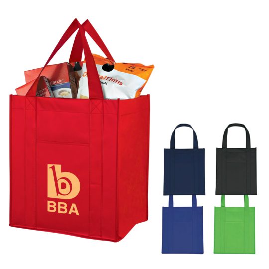 #CM 3337 Matte Laminated Non-Woven Shopper Tote Bag
