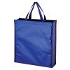 #CM 3346 Metallic Non-Woven Shopper Tote Bag