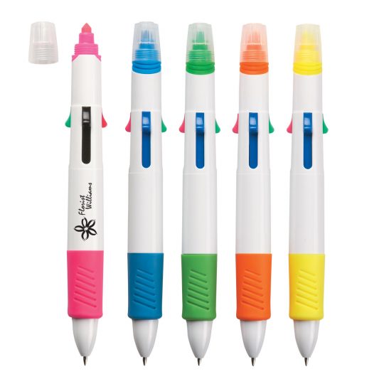 #CM 340 Quatro Pen With Highlighter