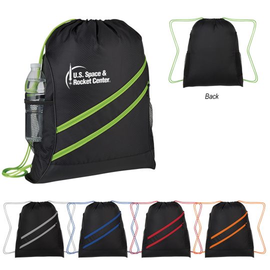 #CM 3481 Swipe Drawstring Sports Pack