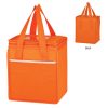 #CM 3560 Non-Woven Wave Design Kooler Lunch Bag