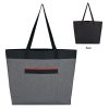 #CM 3635 Heathered Tote Bag