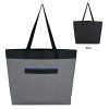 #CM 3635 Heathered Tote Bag