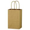 #CM 3900 Kraft Paper Brown Shopping Bag - 5-1/4" x 8-1/4"