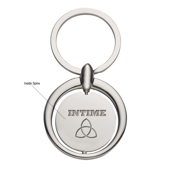 #CM 4713 Circular Metal Key Tag