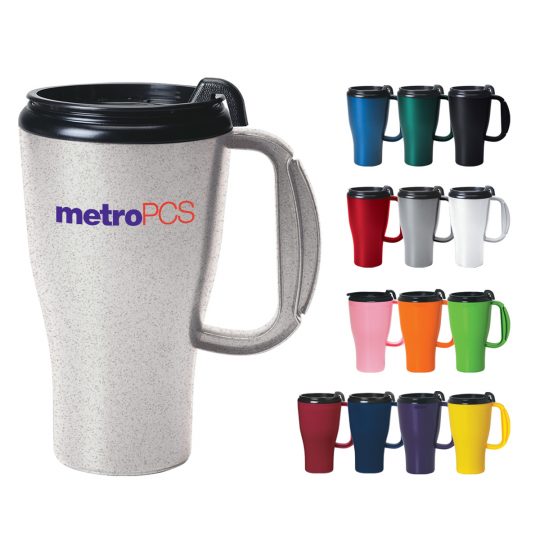 #CM 5916 - 16 Oz. Omega Mug With Slider Lid