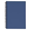 #CM 6111 - 5" X 7" Rubbery Spiral Notebook