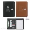 #CM 6704 Eclipse Bonded Leather 8 ½" x 11" Zippered Portfolio With Calculator