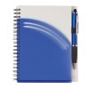#CM 6928 - 5" x 7" Rainbow Spiral Notebook With Pen