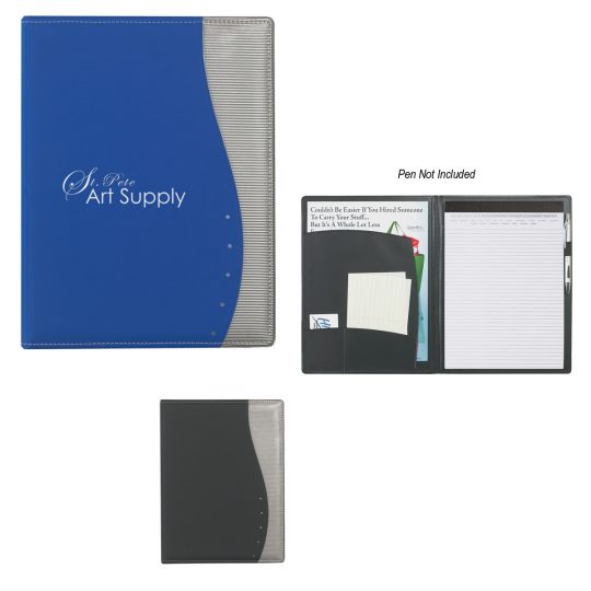 #CM 6941 Wave 8 ½" x 11" Portfolio