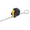 #CM 7313 Rubber Tape Measure Key Tag With Laminated Label