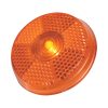 #CM 74 Round Blinking Light With Back Clip