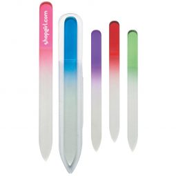 #CM 8708 Glass Nail File In Sleeve